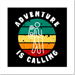 Hiking Crew Adventure Is Calling Camping Trip Summer 2023 Posters and Art